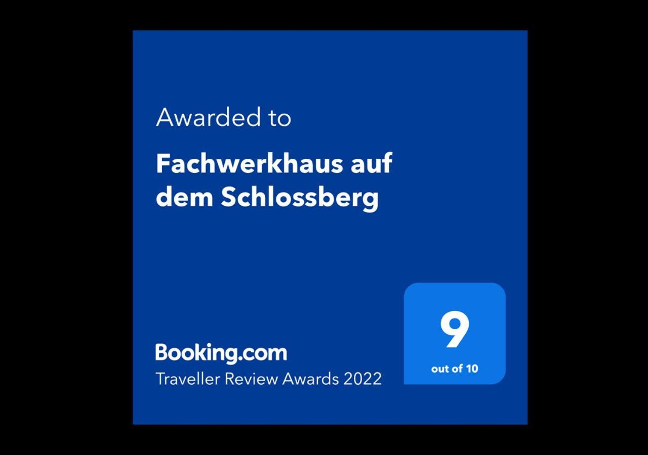Fachwerkhaus Auf Dem Schlossberg 크베들린부르크 외부 사진